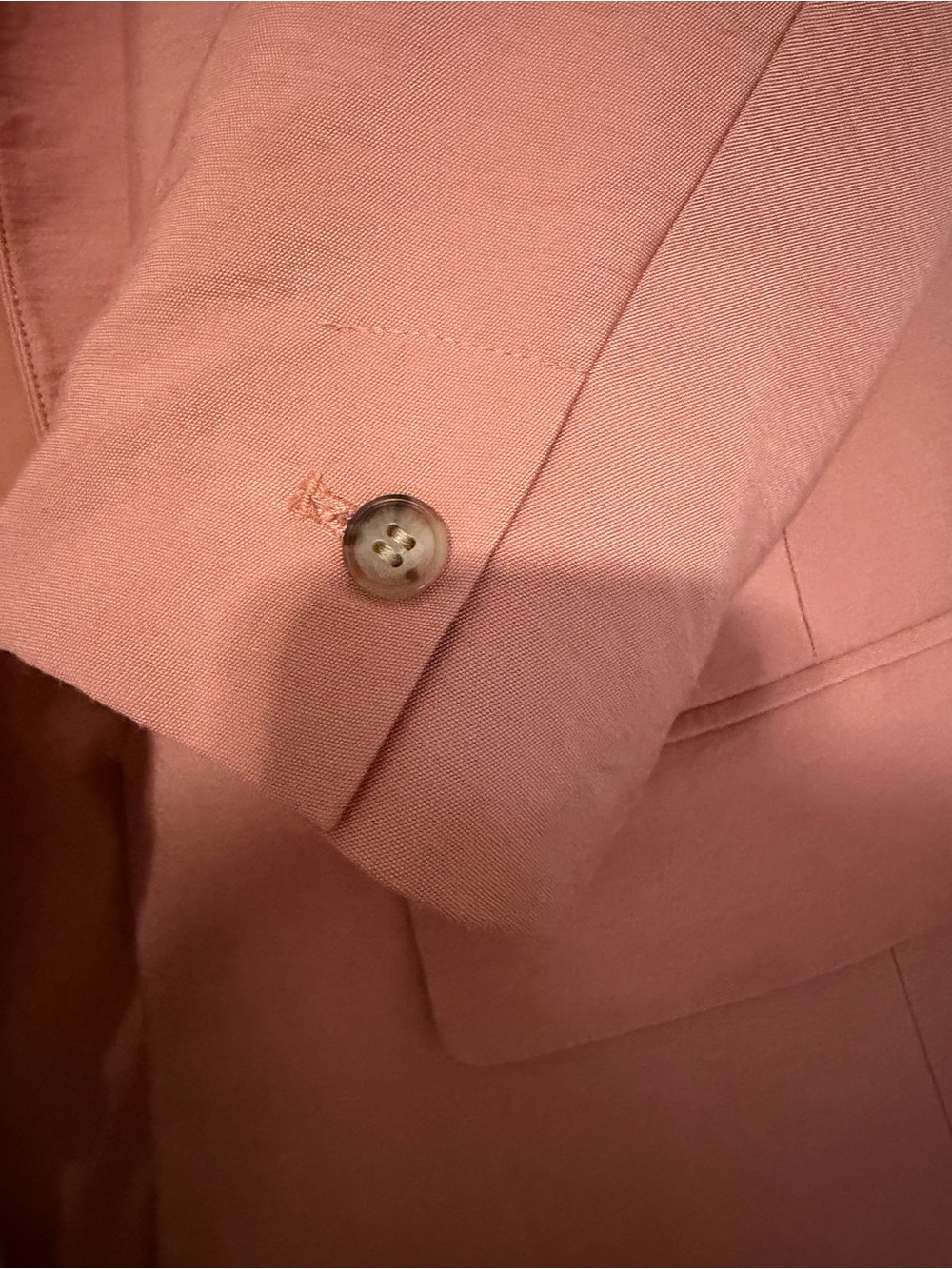 LOFT Pinkish salmon colored Blazer Jacket - Picture 4 of 4